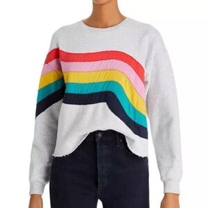 Marine Layer Archive Rainbow Stripe Sweatshirt. Size L. GUC.